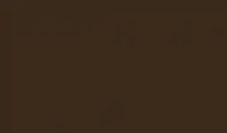 A solid bronze color sample showcasing a durable finish option for sunroom frames and outdoor enclosures.